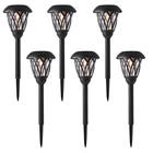 Mainstays Solar Powered Black Lattice Led Landscape Pathway Light With Glass Len New. Price: $40.85.