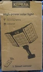 Kepeak Solar Led Flood Light Outdoor Wall Mount, Remote, Motion Sensor New. Price: $50.00.
