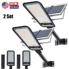 2*COMMERCIAL Solar Street Lights Outdoor Dusk To Dawn High Bright Aluminum New. Price: $79.99.