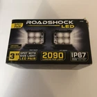 New Roadshock 57538 Led 3" Side Light Pair 2090 Lumens Per. Price: $64.95.