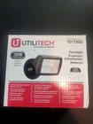 Utilitech Switch-controlled Floodlight Model 017300 New 150W Halogen. Price: $12.00.