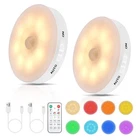Rgb Led Rechargeable Motion Sensor Light Indoor With Remote, Long-lasting Bat... New. Price: $28.29.