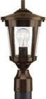 Progress Lighting P6425-20 East Haven 1-LIGHT Antique Bronze Post Lantern Open. Price: $49.49.
