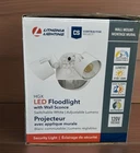 Lithonia Lighting White Motion Outdoor Led Flood With Photocell New. Price: $44.99.