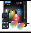 Govee H7028 Rgbic Led S14 String Lights IP65 Outdoor App Wi-fi Bluetooth Used. Price: $70.00.