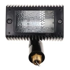 Kim Lighting EL215BL Micro-flood Landscape Light, 100W T4 Halogen, 120V, Black New. Price: $84.50.