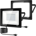 Garageangle Led Flood Light OUTDOOR,50W Work 50W-2PACK, Black New. Price: $35.90.