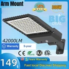 300W Led Parking Lot Dusk To Dawn Outdoor Shoebox Street Area Lighting 5KK New. Price: $140.97.