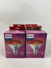 Lot Of 4 New Philips 13.5W Red Par 38 Led Flood Light Bulb Open. Price: $29.90.