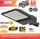 300W Led Parking Lot - Shoebox Pole Lights Outdoor Security Lighting New. Price: $361.00.