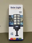 Waterproof Solar Lights Outdoor For Patio & Yard, Dusk To Dawn Motion Sensor Sec New. Price: $35.99.