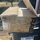 Nib Rab Lighting ALH400XPSQ/PC 400W Metal Halide Alu Wall Mount Area New. Price: $149.99.