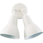 Quorum International Q690-2 Light Dual Head Flood Outdoor White New. Price: $45.00.