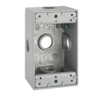 Hubbell 5323-0 Raco Wp Box 1G (1/2 Outlets) New. Price: $29.41.