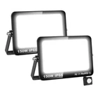 Willpower 2PCS Led Floodlight 15000LM Security 150W, 6000K White New. Price: $83.94.