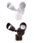 Cyber Tech Lighting Dual Head Led Motion Security 20W White Or Bronze New. Price: $47.99.