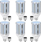 60W Led Corn Bulb 6-PACK, 600W Equivalent, 6900LM Daylight Indoor/outdoor New. Price: $126.99.