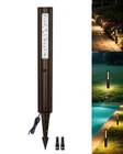 Zestpatio Low Voltage Path Lights, 12V 3W Wired Led Bronze New. Price: $39.99.