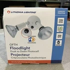 Lithonia Lighting Ofth 300PR 120 Dusk-to-dawn 2-LIGHT White New. Price: $9.95.