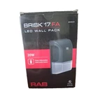Rab BRISK17FA20 Led Wall Pack Bronze 20W Field Adj 3000K/4000K/5000K New. Price: $45.00.