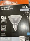 Sylvania PAR38 Led Flood Light Bulb 100 Watt Bright White Dimmable New. Price: $7.50.
