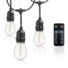 Newhouse Lighting Outdoor 48 Ft. Plug-in S14 Edison Bulb Led String Open. Price: $40.99.