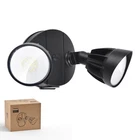 Led Security Flood Light 44W 3500LM 2 Adjustable Heads Philips Outdoor Switch New. Price: $51.99.