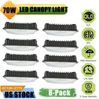 8 Pack 70W Led Canopy Light, Outdoor Parking Garage Lights,low Bay Lighting New. Price: $339.90.