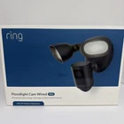 New Ring Floodlight Wired Pro Bird Eye View 3D Detection Latest Model Camera. Price: $154.95.