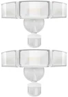 Ume 2 5500LM Led Security Lights Motion Sensor Pack, White New. Price: $109.99.