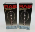 2PC Rab LMH400Z Metal Halide Lamp 400W Light Bulb ED28 40000 Lumens 20000HR Life New. Price: $25.00.
