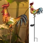 Rooster Solar Lights Outdoor Decorative Garden Statue Gifts For Chicken Lovers New. Price: $39.67.