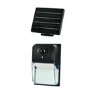 2500 Lumen Integrated Led Black Motion Activated Solar Powered Wall Pack Light ( New. Price: $44.83.
