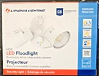 Lithonia Lighting 150W Eq Hardwired Led White 2-HEAD Dusk-to-dawn Flood New. Price: $49.78.