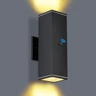 Modern Outdoor Wall Light, Dusk To Dawn Led Sconce, Waterproof Black Fixture New. Price: $61.99.