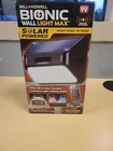 Bell & Howell Bionic Wall Light Max Solar Powered Led Color Changing Open. Price: $24.99.