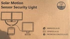 Solla 1500LM Led Solar Security Light Outdoor, Motion Sensor Outside Flood Open. Price: $72.25.