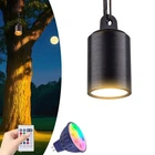 Color Changing Outdoor Pendant Light, 12V Low Voltage Brass La... New. Price: $53.91.