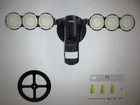 Sansi 700W Equivalent 7000 Lumens 5000K 320 Black Motion Sensing Flood Light Open. Price: $29.95.
