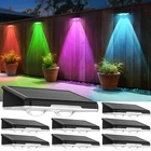Apilab Outdoor Solar Fence Lights 8-PACK, Rgb Modes, IP65 Waterproof Deck Wall New. Price: $37.99.