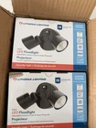 (2 Quan.) Lithonia Lighting 271FEF Hgx Led Floodlight Adj Lumens Dusk-dawn New. Price: $51.99.