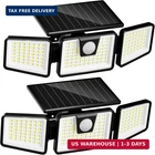 Incx Solar Lights Outdoor Waterproof, 3000 Lm 156 Led Motion Sensor New. Price: $39.23.