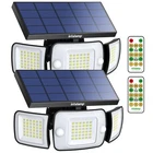Intelamp Solar Flood Lights Outdoor, Motion Sensor With Dual Sen... New. Price: $113.48.