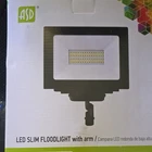 Asd Led Slim Flood Light, 5100 Lumens, 50W, Outdoor, Cool White, Black Open. Price: $27.00.