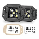 Flush Mount Led Pods, Niwaker 2PCS 5'' 100W Driving Lights Work White New. Price: $47.49.