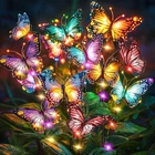 Solar Lights Outdoor Garden Decor: 6 Pack 102 Silk Butterflies With 132 Color-ch New. Price: $101.99.