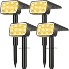 Nacinic Solar Spot Lights Outdoor Waterproof IP65, PACK/100 LED/4 Modes New. Price: $56.69.