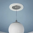 Renovators Supply Spotlight Trim 10" Round White Polyurethane Ceiling New. Price: $19.99.