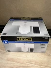 Defiant 180 White Motion Sensing Solar Powered Outdoor 2-HEAD Led Flood Light Open. Price: $32.39.