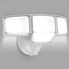 Lutec 80W 9000LM Led Flood Light Outdoor Security 4-HEAD IP65 Hardwired New. Price: $78.66.